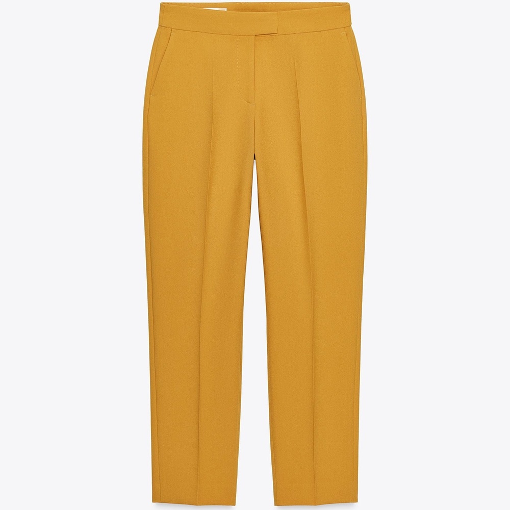 Zara Mustard Ankle Pants